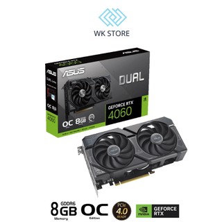 CARD MÀN HÌNH VGA ASUS DUAL GEFORCE RTX 4060 OC 8GB Mới BH 36T