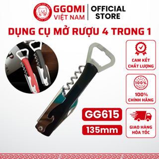 Dụng cụ mở hộp, mở nắp lọ chai 4in1 Hàn Quốc GGomi đa năng cao cấp, dùng mở rượu, bia cho gia đình