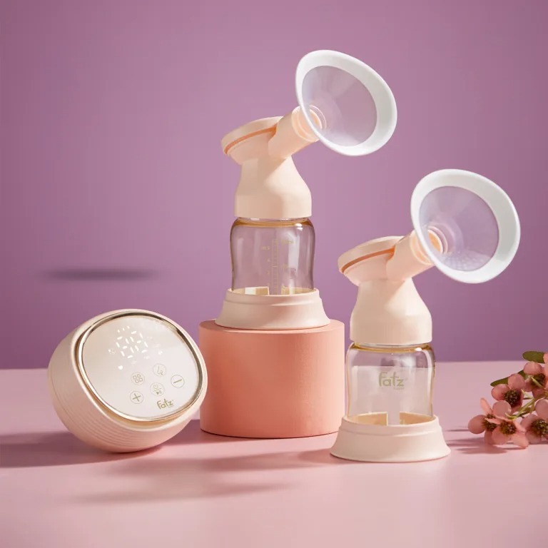 Máy hút sữa điện đôi Fatz baby Resonance 8 Plus kèm chức năng hút mũi cho bé