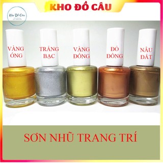 Sơn nhũ cao cấp trang trí sơn phao câu cá