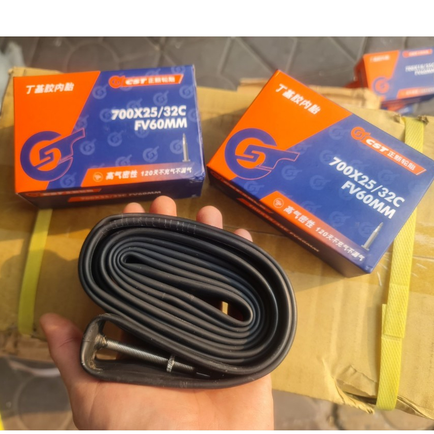 Ruột săm, Săm Xe đạp Thể Thao 700x25/32C FV60mm CST - Chính Hãng