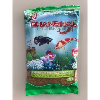 Thức ăn cho cá cảnh cá vàng, cá ba đuôi, chép, cá guppy SunSun 250g