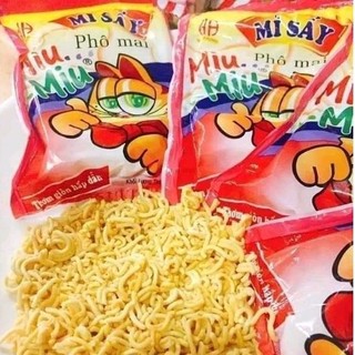 Mì sấy trẻ em Miu miu 50 gói vị phô mai tuổi thơ