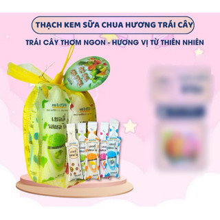Thạch kem hút trái cây headway túi 850g / thạch kem đá sữa chua