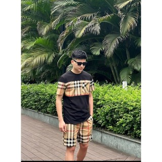 Bộ quần áo bbr thời trang họa tiết kẻ sọc bbr siêu hot