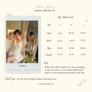 Harmonie | Đầm lụa hai dây trắng hoa | haruharu.label