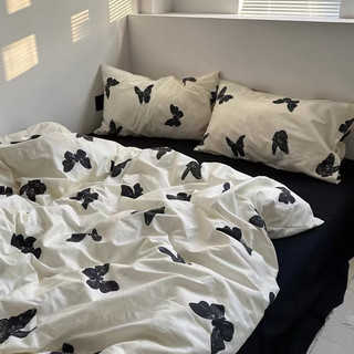 Set Bộ Vỏ Chăn Ga Gối Cotton Đũi Nhiều Hoà Tiết Shinbedding