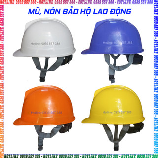 Mũ , nón bảo hộ an toàn lao động , bảo hiểm , công nhân , loại có núm vặn