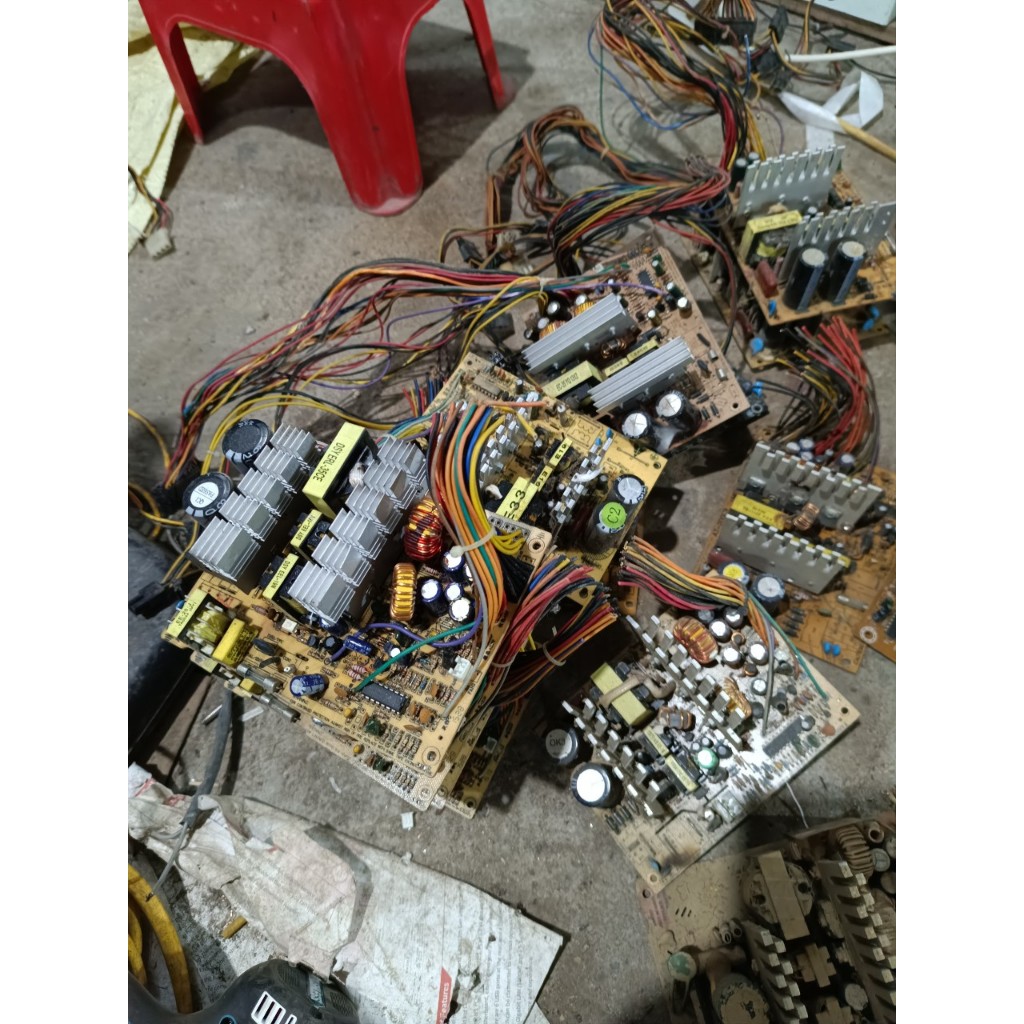 Mạch nguồn ATX máy tính(lấy linh kiện)