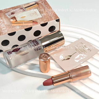 [Bill Sephora] Set Charlotte Tilbury Xịt khoá nền, Son Pillow Talk và kem dưỡng