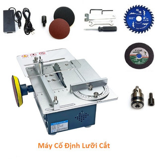 Máy cưa bàn mini 12 - 24V 180W moto 795 cắt siêu khoẻ