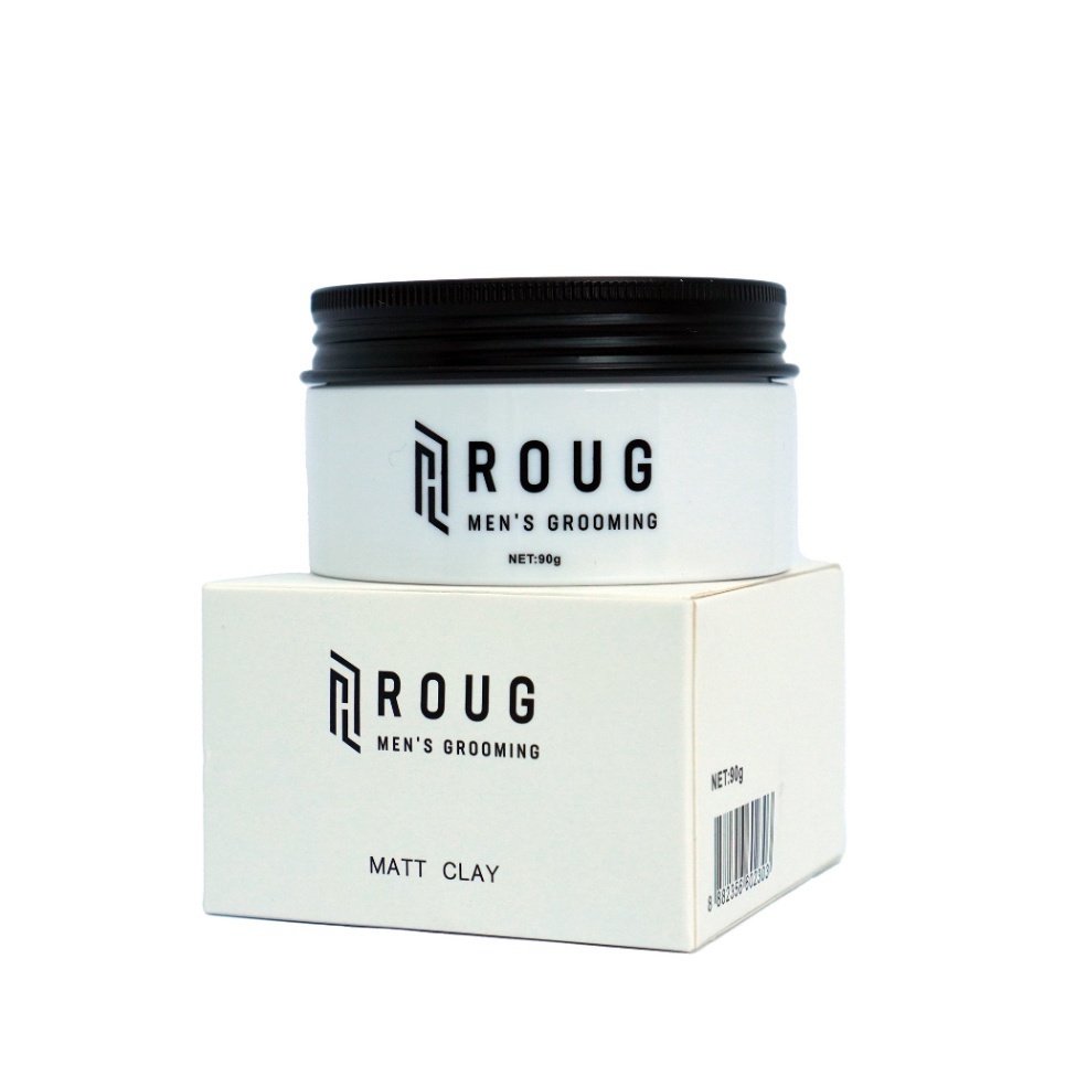 Sáp vuốt tóc Roug Matt Clay 90gr chính hãng cao cấp Singapore giúp tạo kiểu cho mái tóc dày cứng
