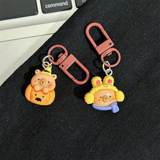 Móc khoá cài hình gấu Capybara