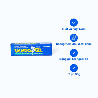 Gel Salonpas giảm đau cơ (tuýp 30g)