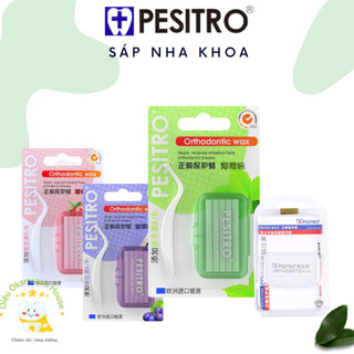 Sáp nha khoa chỉnh nha niềng răng cao cấp PESITRO hương thơm các loại
