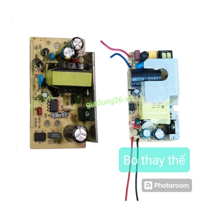  mạch nguồn quạt tích điện 12v  quạt tích điện panasonic 