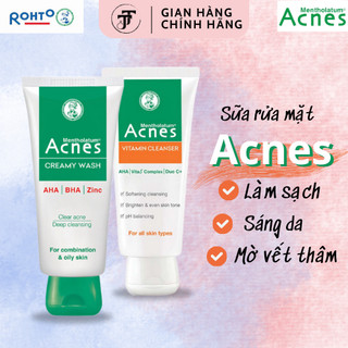  Kem Rửa Mặt Acnes Vitamin Làm Sáng Da, Mờ Sẹo Thâm Vitamin Cleanser