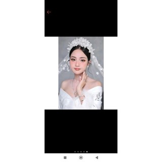 bờm tóc cô dâu