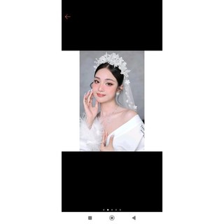 bờm tóc cô dâu