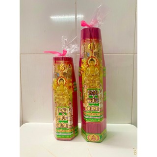 NHANG THƠM CAO CẤP TAM THÁNH HƯƠNG - NHANG ĐỎ MAY MẮN TÀI LỘC - ÍT KHÓI - ÍT TÀN