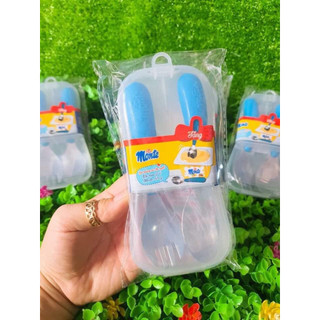 Set thìa dĩa cho bé tập ăn Monte