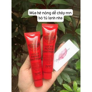 Dưỡng môi Úc lucas (mẫu mới)