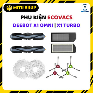 Phụ kiện robot Ecovacs Deebot X1 Omni / X1 Turbo - Phụ kiện thay thế robot hút bụi lau nhà