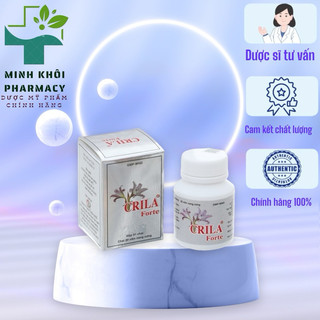 Viên uống crila forte - trinh nữ hoàng cung, hỗ trợ u xơ tử cung, phì đại tuyến tiền liệt -mkpmc