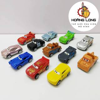 Combo 6 Mô Hình Xe Mcqueen, phụ kiện chụp hình, trang trí bánh kem sinh nhật đám cưới (phụ kiện Hoàng Long)