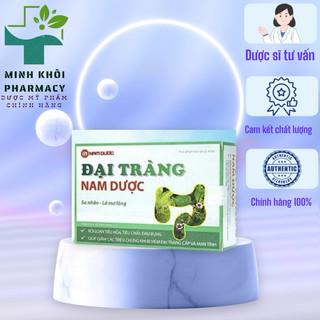 Viên uống đại tràng nam dược, giảm triệu chứng viêm đại tràng: đi ngoài nhiều lần, khó tiêu, rối loạn tiêu hóa-mkpmc