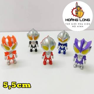 Combo 5 Mô hình Ultraman Mini, quà tặng Sưu tầm Độc đáo, trang trí Bánh Kem, PC, bàn làm việc (phụ kiện Hoàng Long)