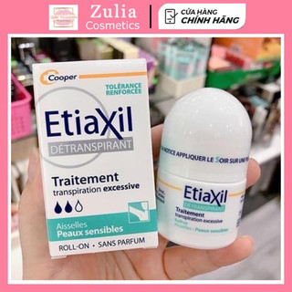 Lăn khử mùi hôi nách EtiaXil Pháp 15ml Khử Mùi Ngăn Mồ Hôi