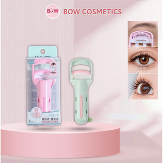Dụng Cụ Bấm Mi, Kẹp Bấm Mi 3D Bằng Nhựa Có Đệm Slicon Uốn Cong Mi Tự Nhiên Nội Địa Trùng