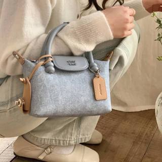 𝐁𝐥𝐚𝐮𝐞𝐁𝐥𝐮𝐦𝐞🦋 (Sẵn) Chio2nd Denim Frame Bag