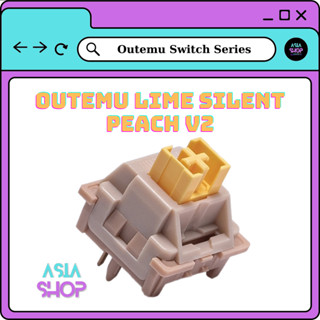 Combo 10pcs (10 cái) Outemu silent peach switch silent bàn phím cơ