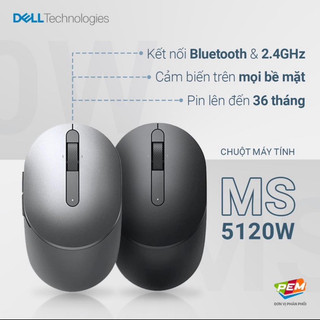 Chuột dell bluetooth ms5120w - chính hãng