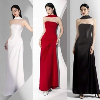 Đầm dạ hội cúp ngực dây choàng cổ