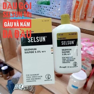 Dầu gội đầu Selsun Thái - Sạch nấm và gầu 120ml
