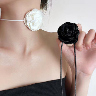 Choker hoa chất liệu vải