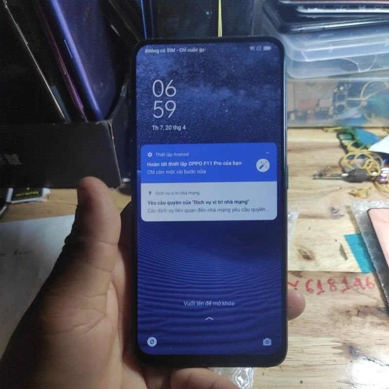 Điện thoại oppo f11 pro 6/128gb cũ rẻ như xác