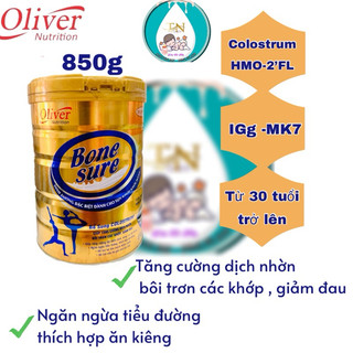 Sữa bột Bone Sure Oliver Nutrition dành cho người  lớn lon 850g