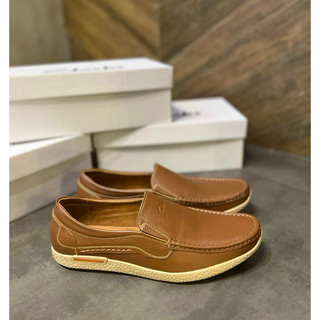 Giày lười(mọi) Clarks da thật_Ảnh thật