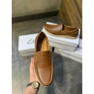Giày lười(mọi) Clarks da thật_Ảnh thật