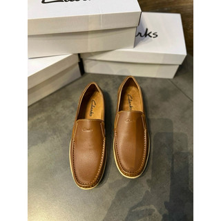 Giày lười(mọi) Clarks da thật_Ảnh thật