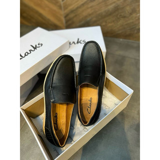 Giày lười(Mọi) da bò Clarks/Ảnh thật
