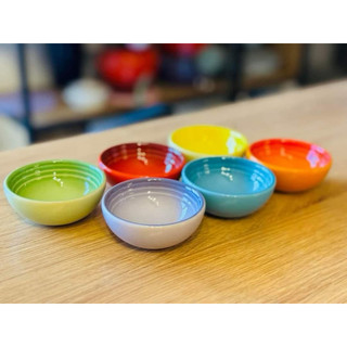 Sét 6 bát chấm Le creuset cầu vồng