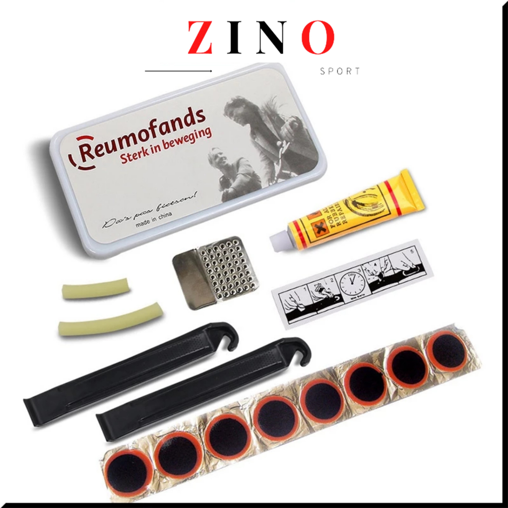 Bộ vá săm xe đạp đầy đủ chi tiết, vá săm xe đạp mini bỏ túi