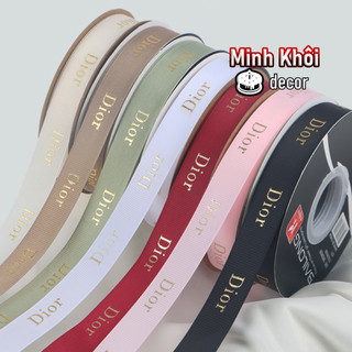 ✿Ruy băng bó hoa✿ Tự Làm Handmade Ruy Băng DIOR Nhà Handmade