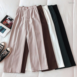 Quần ống rộng nữ lưng cao ,quần ống suông rộng xếp ly trước Cun Fashion vải tuyết mưa đanh,form quần chuẩn đẹp công sở