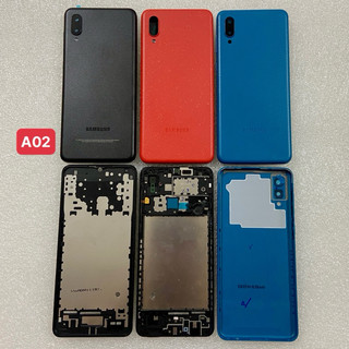 Bộ vỏ samsung A02 zin